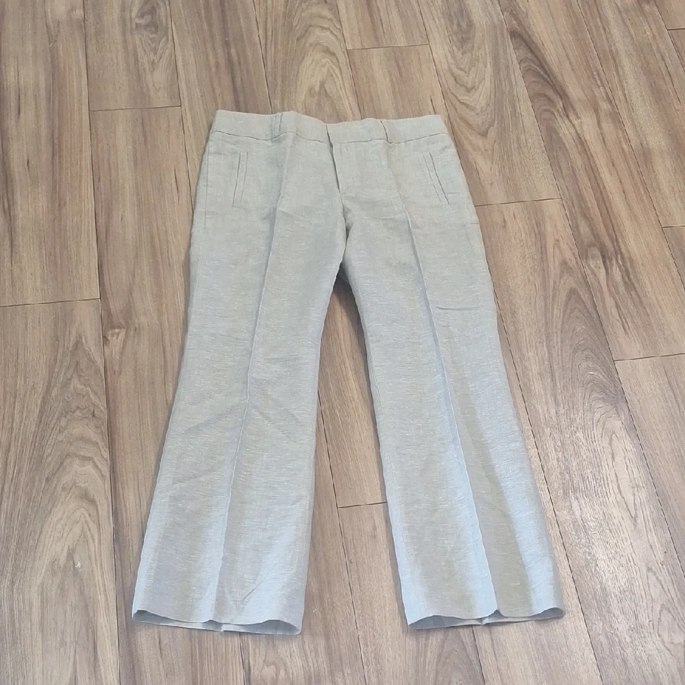 Banana Republic Trouser No. 718 Martin Fit Linen Blend